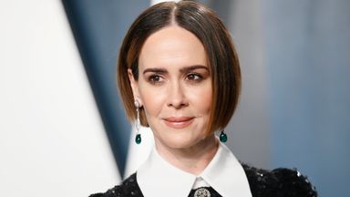 Sarah Paulson, pictured at the Vanity Fair Oscar party in Los Angeles in 2020, plays Linda Tripp in Impeachment: American Crime Story